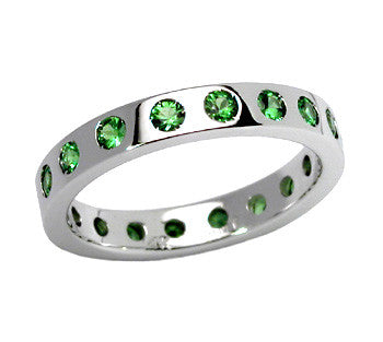 Tsavorite Flat Band