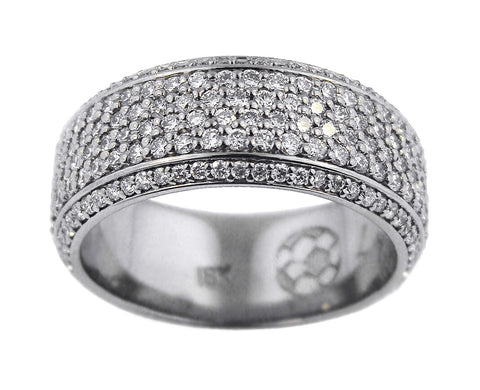 Custom Royal Pavé Wedding Ring