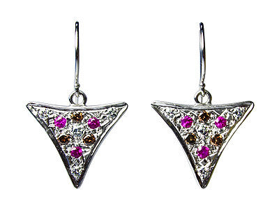 Triangle Swing Earrings